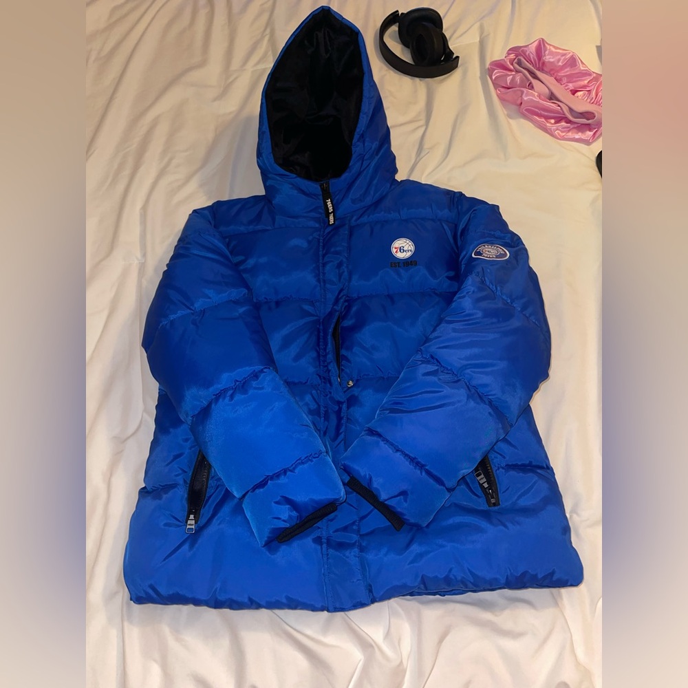 Men’s Philadelphia 76ers Puffer Coat